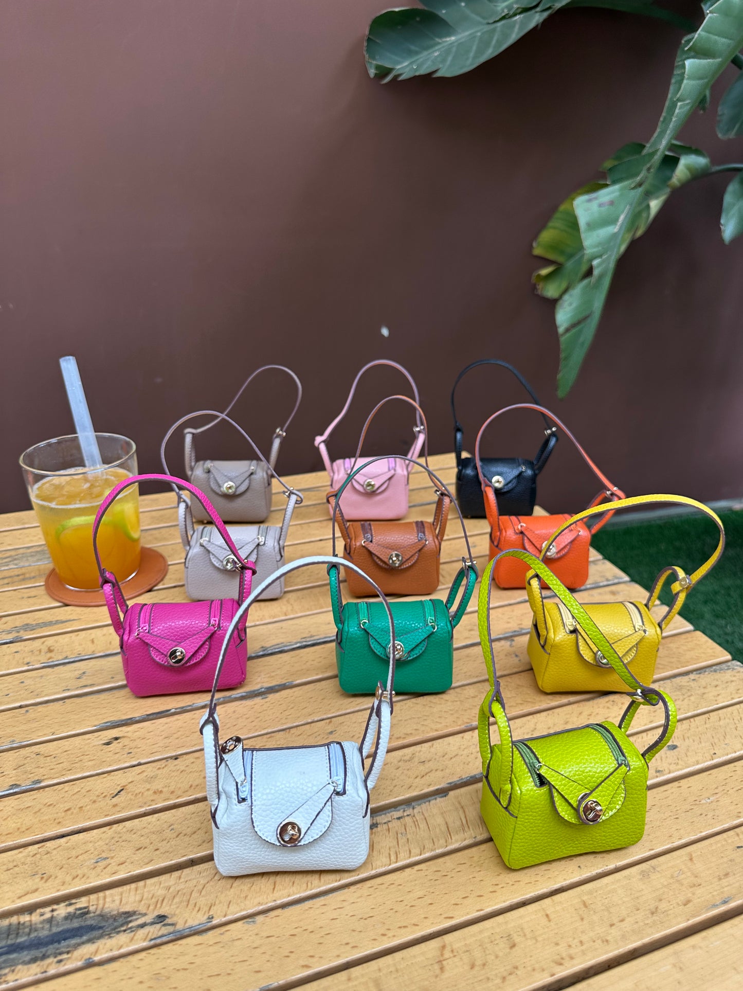 PU Lin mini bags for airpods lipsticks jewelry accessory