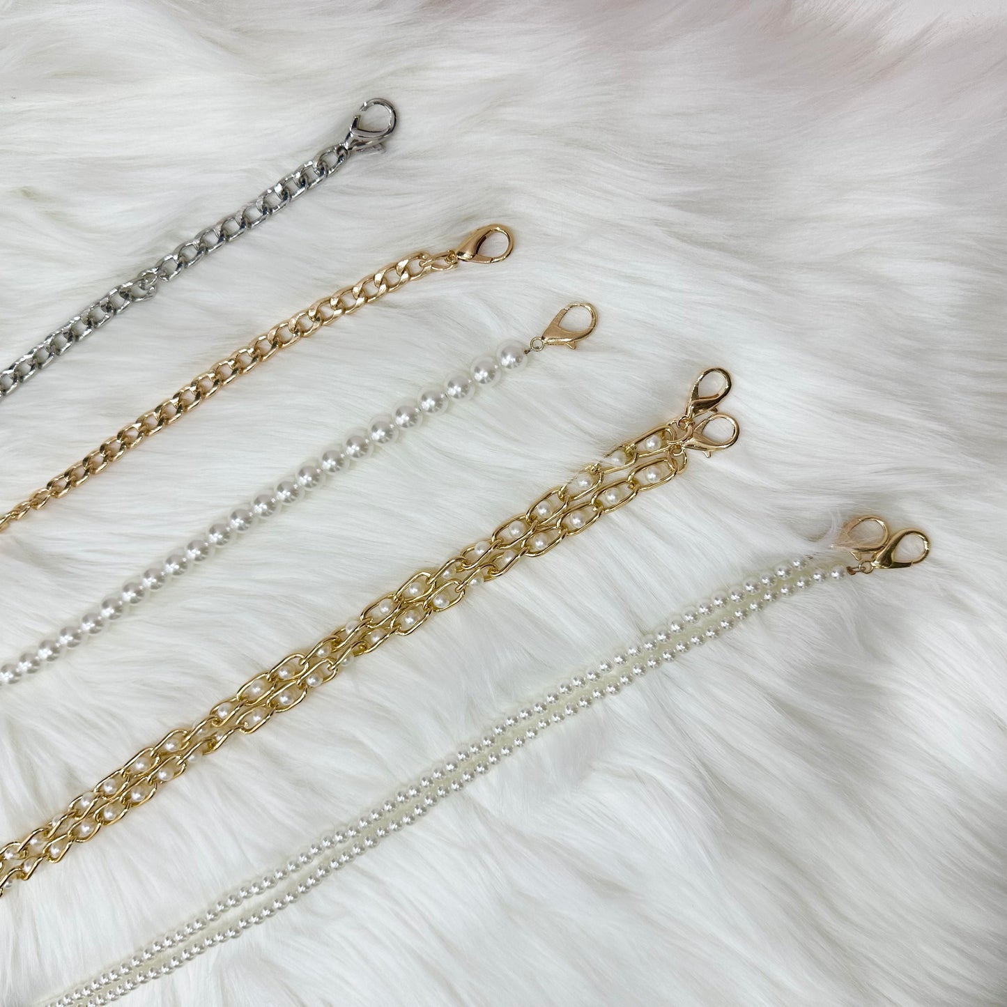 Pearl  Chain for mini bags（ sale it with mini bags）