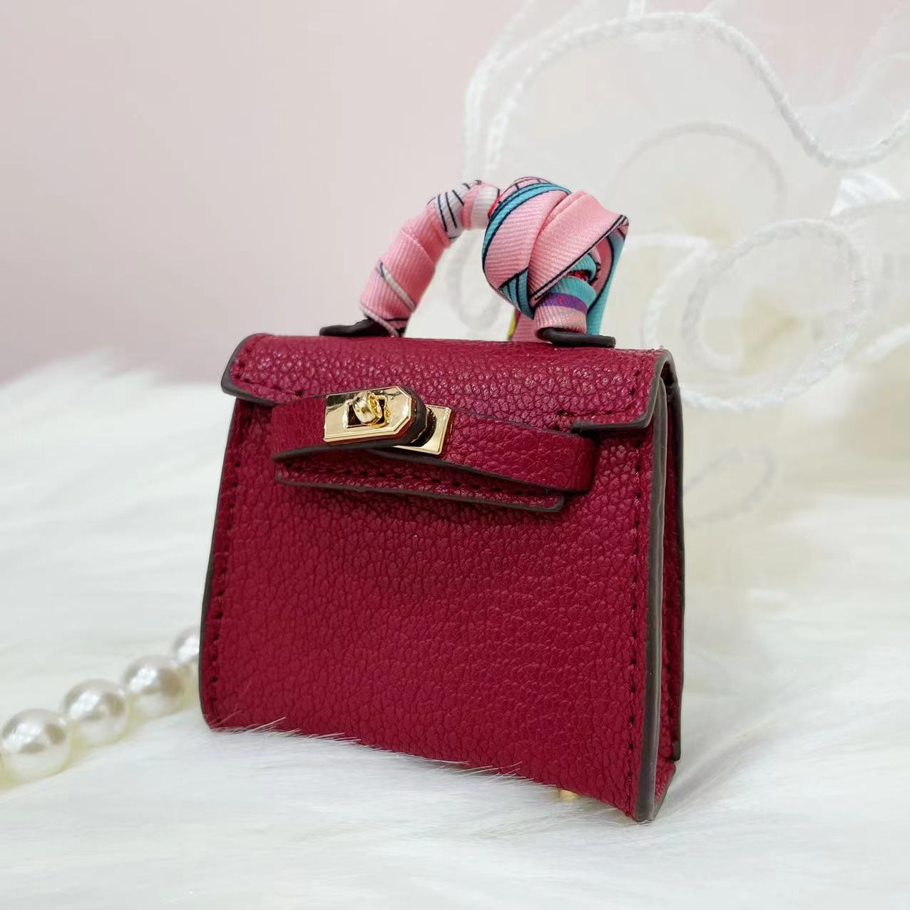 PU KK mini bags for  lipsticks jewelry accessory