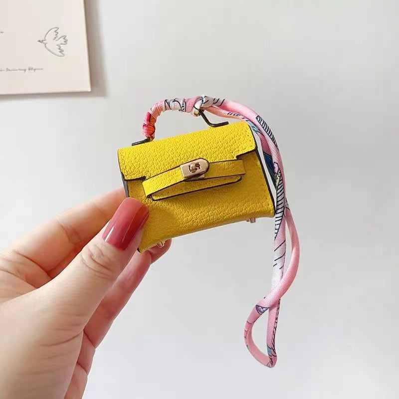 PU baby kk mini bags for airpods lipsticks jewelry accessory