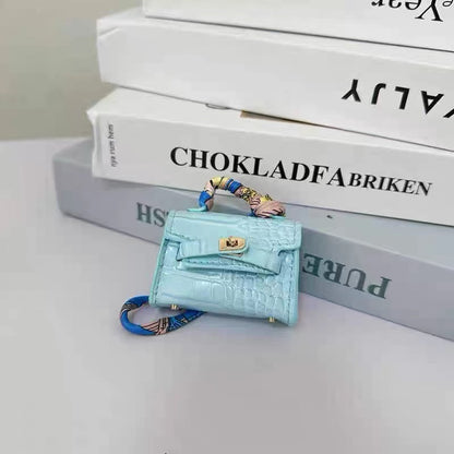 NEW PU croc baby kk mini bags for airpods lipsticks jewelry accessory