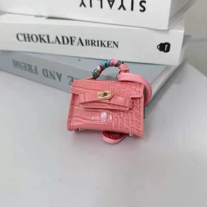 NEW PU croc baby kk mini bags for airpods lipsticks jewelry accessory