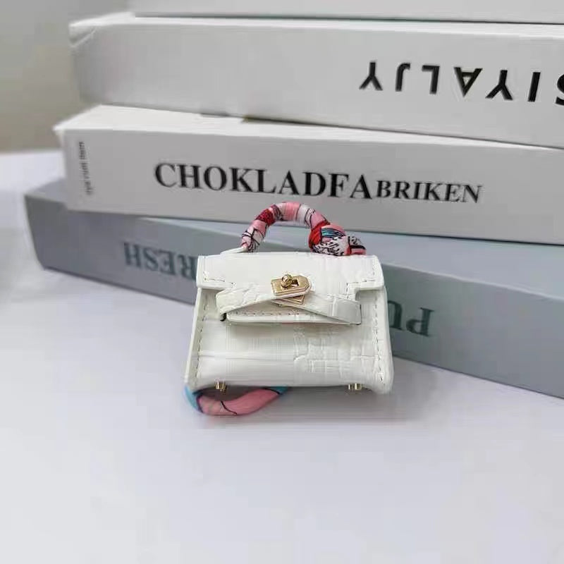 NEW PU croc baby kk mini bags for airpods lipsticks jewelry accessory