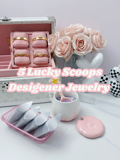 TT Lucky scoop for designer jewelry