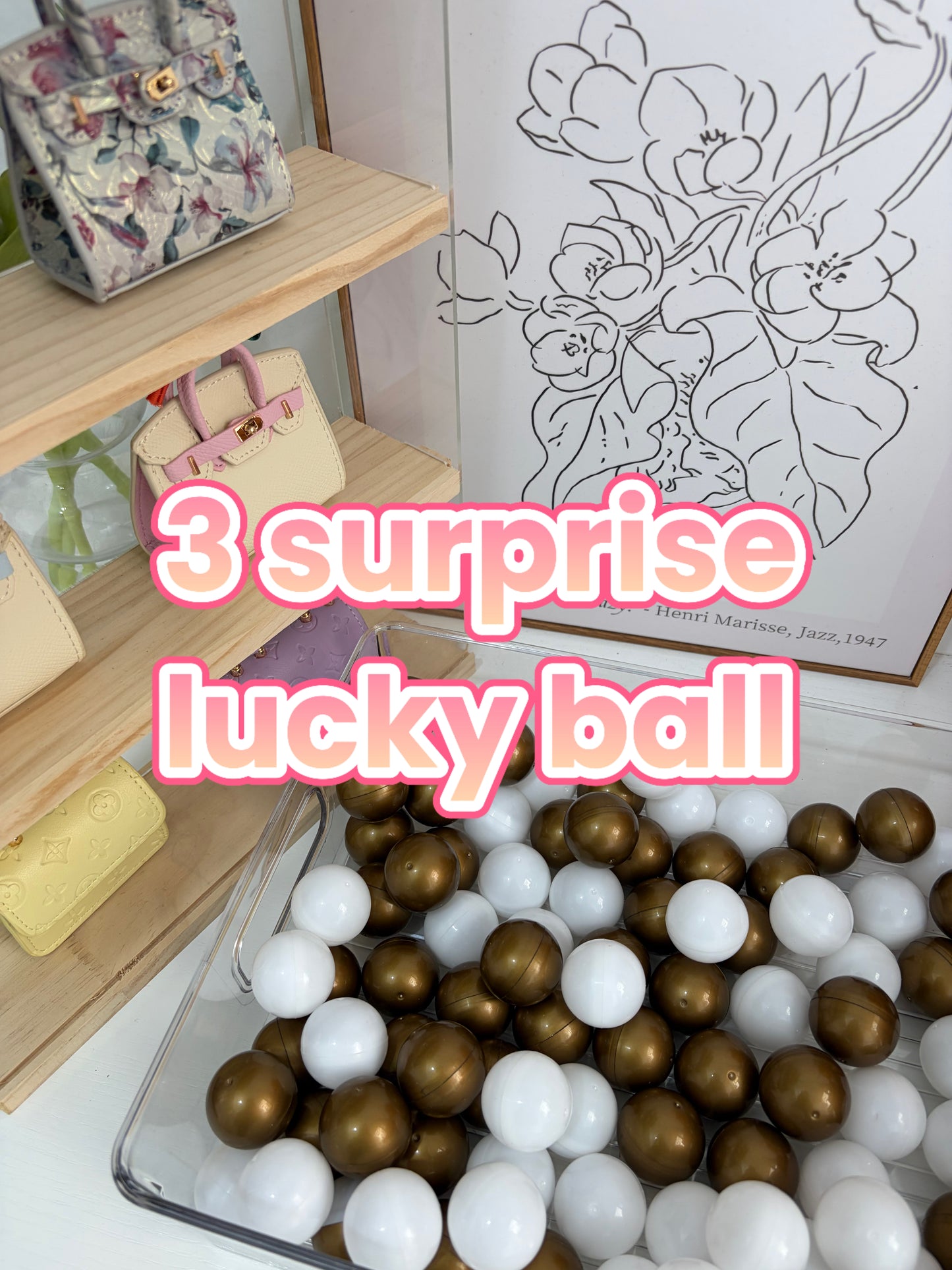 [Lucky Ball] Surprise designer mini bags