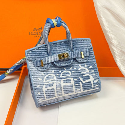 New hand painting mini bag house bag, pendant small bag cute bag ,pendant headphone bag ,Lipstick holder.