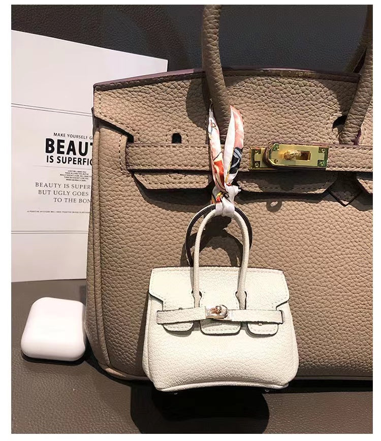 PU BK mini bags for airpods lipsticks jewelry accessory