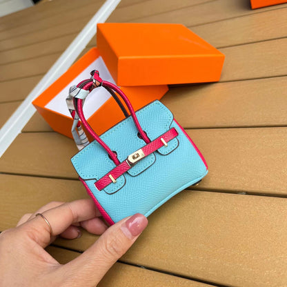 PU mix color Bk mini bags for airpods lipsticks jewelry accessory